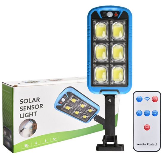 POWERMASTER ZB-150B SOLAR SENSÖRLÜ 150 COB LEDLİ SOLAR LAMBA resmi