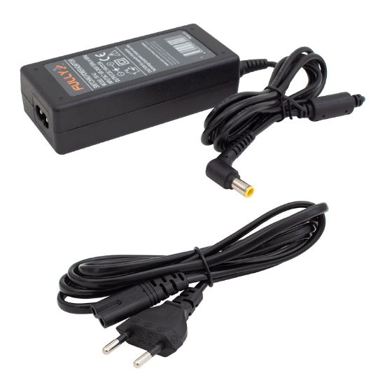 FULLY 1614J 14 VOLT - 3 AMPER 6.5*4.4 UÇLU PLASTİK KASA MASAÜSTÜ SAMSUNG MONİTÖR ADAPTÖRÜ resmi