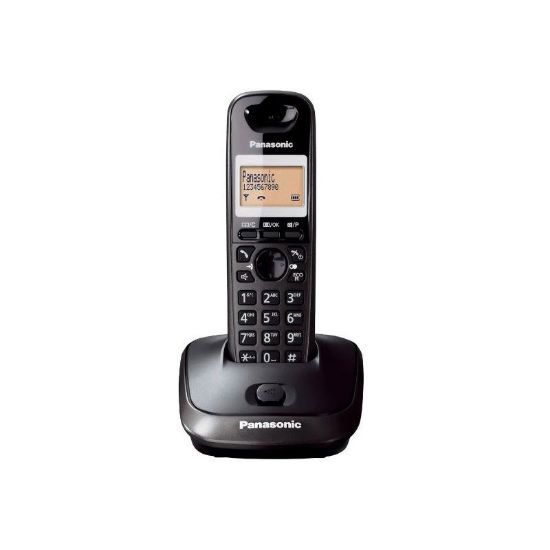 PANASONIC KX-TG2511 DECT SİYAH TELSİZ TELEFON resmi