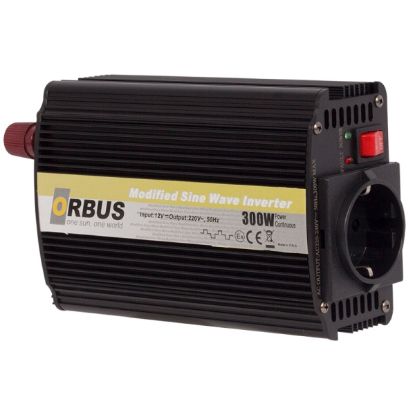 ORBUS 12 VOLT - 300 WATT MODIFIED SINUS INVERTER resmi