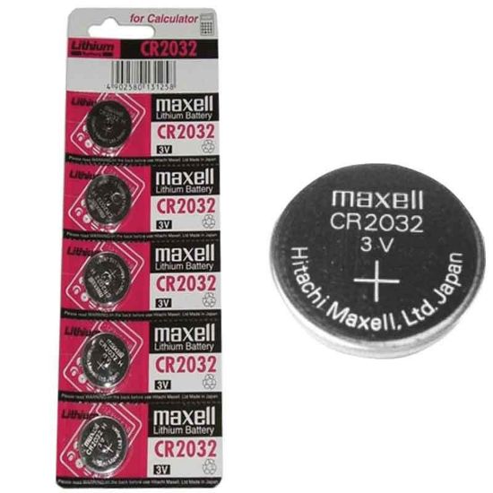 MAXELL CR2032 3 VOLT LİTYUM PARA PİL (5Lİ PAKET) resmi