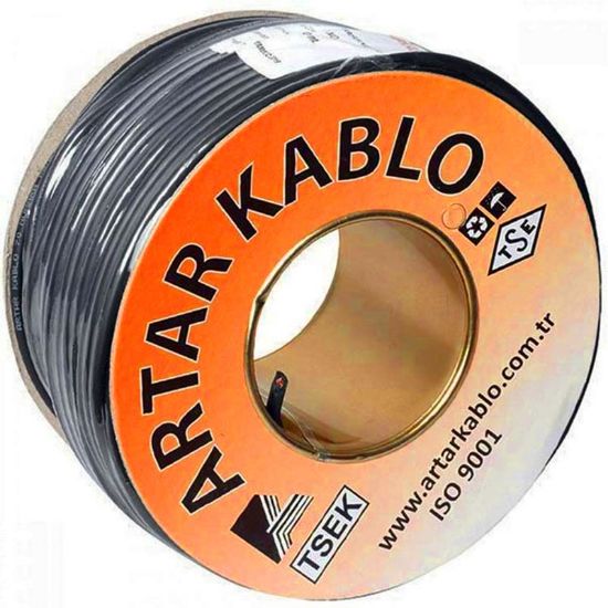 ARTAR RG58 C/U 50 OHM KOAKSİYEL 100 METRE BAKIR KABLO resmi