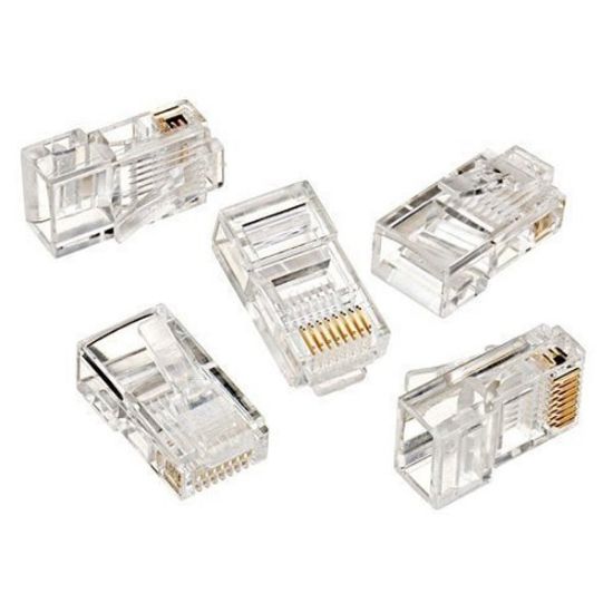 POWERMASTER RJ45 CAT5/CAT6 8P8C UÇ (100LÜK POŞET) resmi