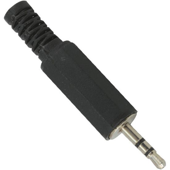 3.5 MM STEREO PLASTİK JACK FİŞ resmi