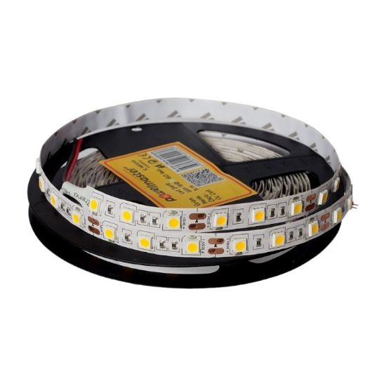 POWERMASTER LED ŞERİT 3 ÇİPLİ MAVİ İÇ MEKAN SİLİKONSUZ 60 LED 5 METRE (4040) resmi