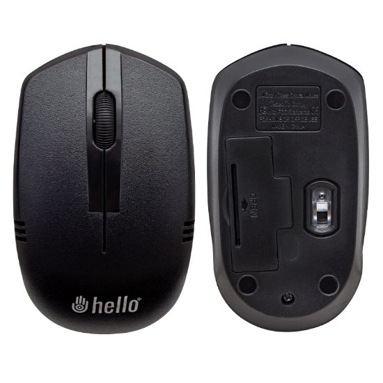 HELLO HL-15169 2.4GHZ 1600 DPI KABLOSUZ MOUSE resmi