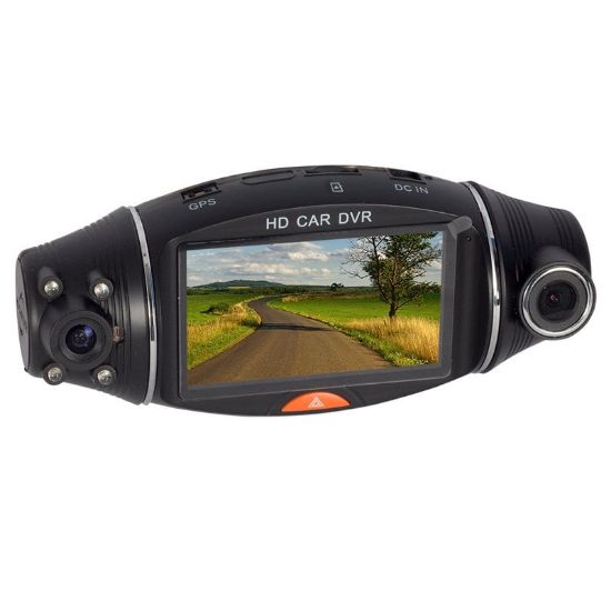 POWERMASTER PM-18765 2.7 TFT EKRAN ÇİFT KAMERALI GPS MODÜLLÜ HD ARAÇ KAMERASI DVR (32GB DESTEKLİ) resmi