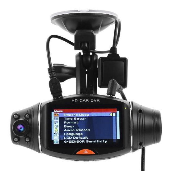 POWERMASTER PM-18765 2.7 TFT EKRAN ÇİFT KAMERALI GPS MODÜLLÜ HD ARAÇ KAMERASI DVR (32GB DESTEKLİ) resmi