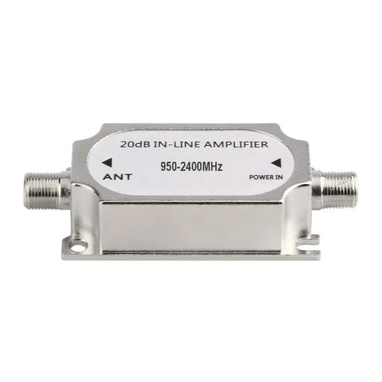 POWERMASTER LNB HAT KUVVETLENDİRİCİ 20DB 950-2400 MHZ IN-LINE ANFİ resmi