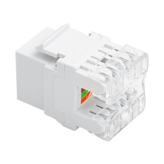 RJ45 CAT6 ŞASE 180 DERECE KEYSTONE JACK resmi