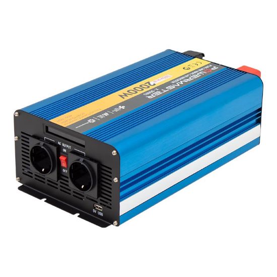 POWERMASTER PWR-2000 12 VOLT - 2000 WATT PURE SINUS WAVE INVERTER resmi