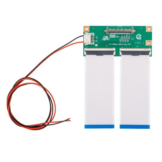 LVDS FLEXİ LG LL 2*68PİN UHD-51 VB1 SET (1 KART 2 FLEXİ 1 KABLO) resmi