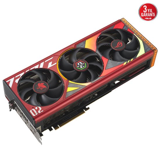 ASUS ROG-STRIX-RTX4090-O24G-EVA-02-EDITION 24GB GDDR6X HDMI DP 384BİT resmi