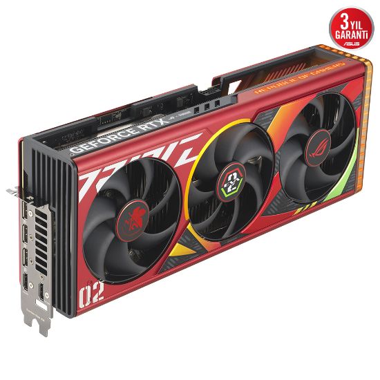 ASUS ROG-STRIX-RTX4090-O24G-EVA-02-EDITION 24GB GDDR6X HDMI DP 384BİT resmi