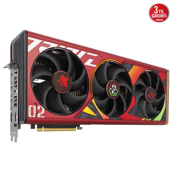 ASUS ROG-STRIX-RTX4090-O24G-EVA-02-EDITION 24GB GDDR6X HDMI DP 384BİT resmi