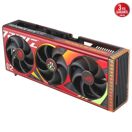 ASUS ROG-STRIX-RTX4090-O24G-EVA-02-EDITION 24GB GDDR6X HDMI DP 384BİT resmi