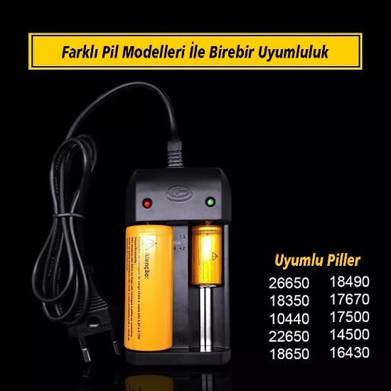 POWERMASTER PMR-1210LIX 4.2V 1000MA PİL ŞARJ CİHAZI resmi