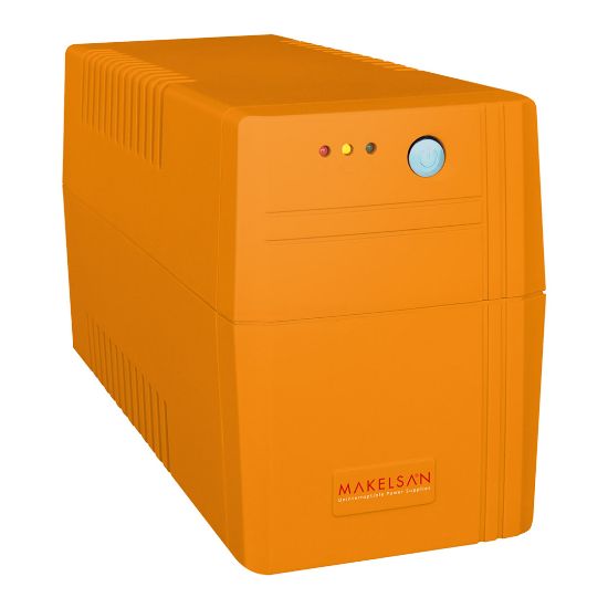 MAKELSAN LION 850VA 1F/1F (1X9AH) 5/10DK LINE INTERAKTIF UPS resmi