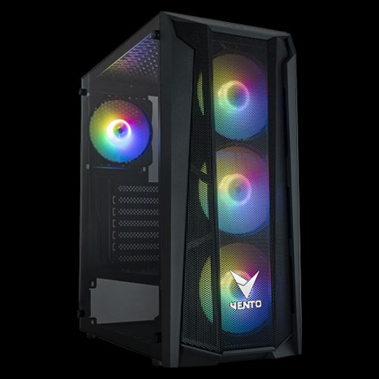 VENTO VG15FE 750W 80 PLUS TEMPRELİ CAM ATX KASA resmi