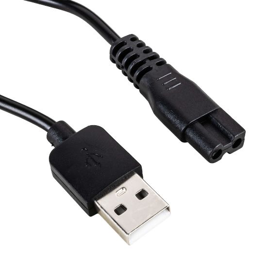 POWERMASTER TIRAŞ MAKİNALARI İÇİN USB ŞARJ KABLOSU 1 METRE (1) resmi