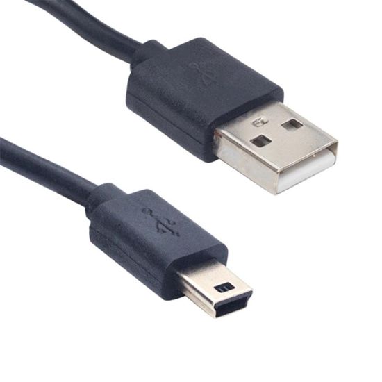 USB ERKEK / MİNİ USB 5 PİN 50 CM V3 USB 2.0 KABLO resmi