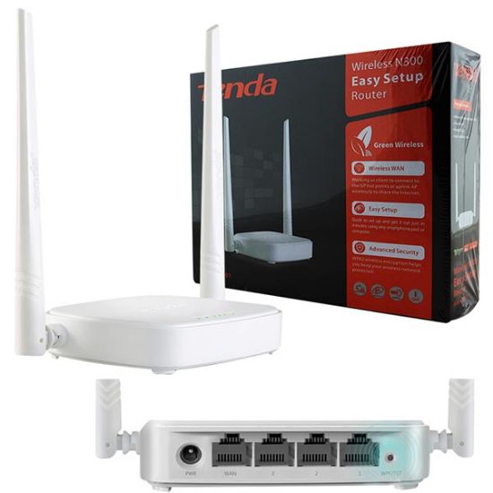 TENDA N301 4 PORT 300 MBPS ROUTER/AP/REPEATER resmi