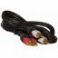 POWERMASTER 2 RCA + 2 RCA 1.5 METRE 1.KALİTE GOLD KABLO resmi