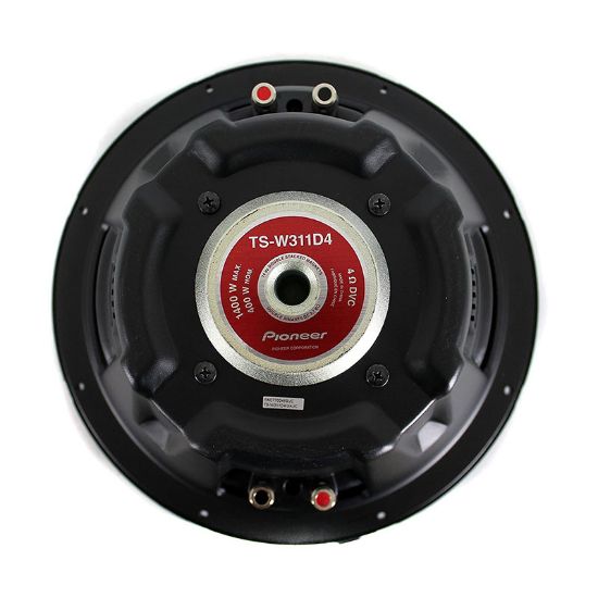 PIONEER TS-W312D4 30 CM 1600 WATT SUBWOOFER ÇİFT BOBİNLİ OTO HOPARLÖR resmi