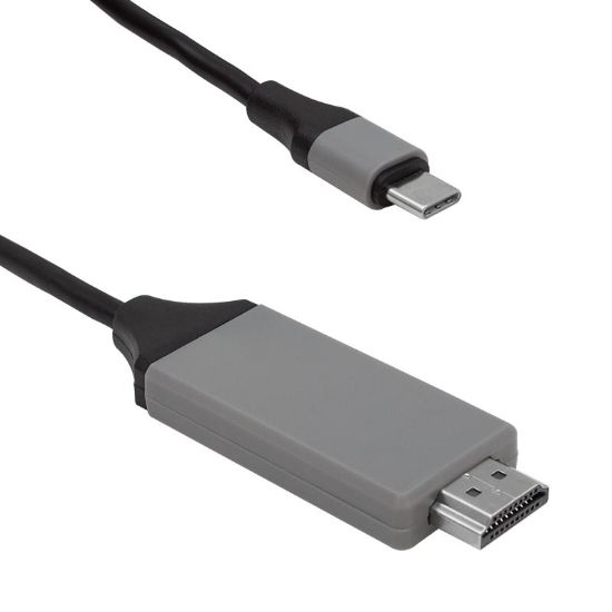 POWERMASTER PM-6018 TYPE-C TO HDMI ÇEVİRİCİ 2 METRE KABLO resmi