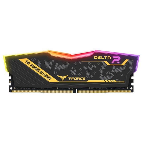 8 GB DDR4 3200Mh T-FORCE DELTA RGB TUF YELLOW 8x1 resmi