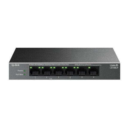 TP-LINK LS106LP 6 PORT 10/100/100 POE SWITCH resmi