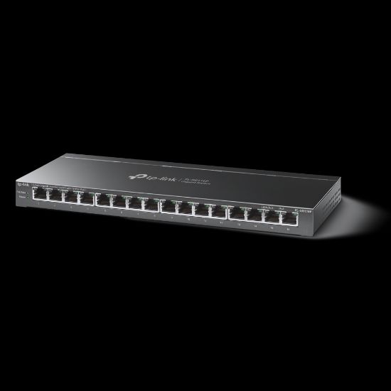 TP-LINK TL-SG116P 16PORT GIGABIT DESKTOP SWITCH  resmi