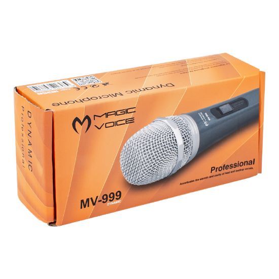 MAGICVOICE MV-999 DİNAMİK 3 METRE KABLOLU EL MİKROFONU (18358=15417) resmi