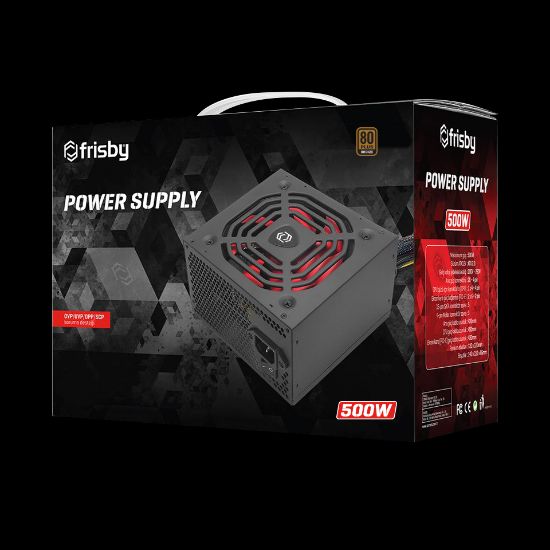 FRISBY FR-PS5080P 500W 80+ POWER SUPPLY resmi