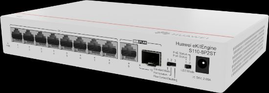 HUAWEI eKIT ENGINE S110-8P2ST 124W 10 PORT 20GBIT/S YÖNETİLEMEZ SWITCH resmi