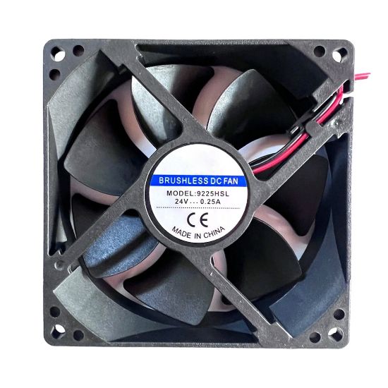 POWERMASTER 90X90X25 MM 9X9 24 VOLT FAN resmi