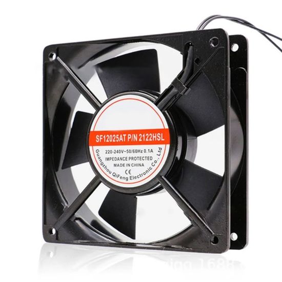 POWERMASTER 120X120X25 MM 220 VOLT METAL KASA FAN resmi