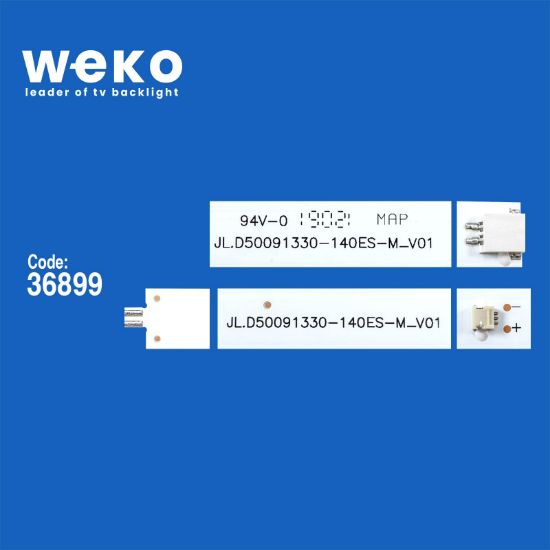 WKSET-6118 36899X4 XMNJ50D09-ZC26AG-02 9S1P   303XM500032 4 ADET LED BAR resmi