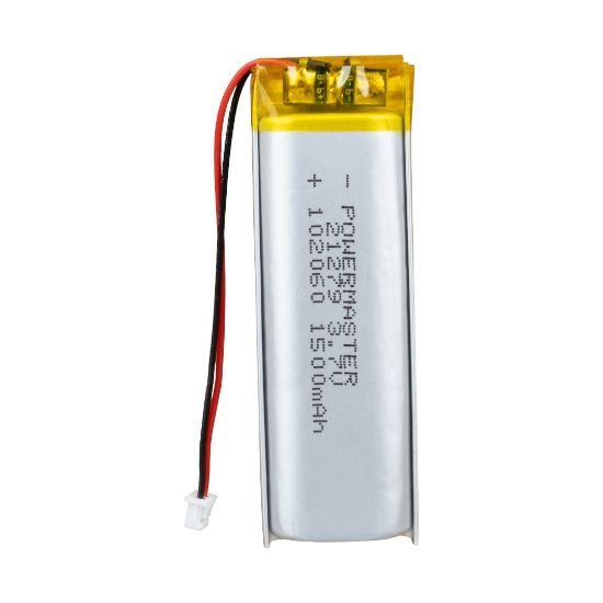 POWERMASTER 102060 3.7 VOLT 1500 MAH LİTYUM POLİMER PİL resmi