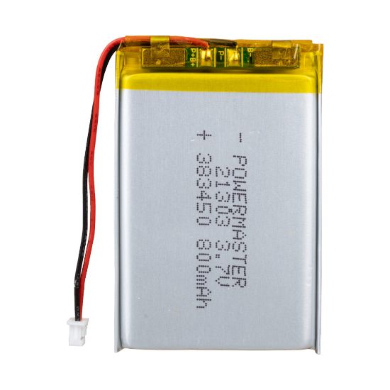 POWERMASTER 383450 3.7 VOLT 800 MAH LİTYUM POLİMER PİL resmi