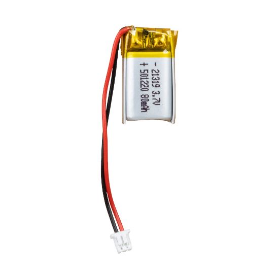 POWERMASTER 501220 3.7 VOLT 80 MAH LİTYUM POLİMER PİL resmi