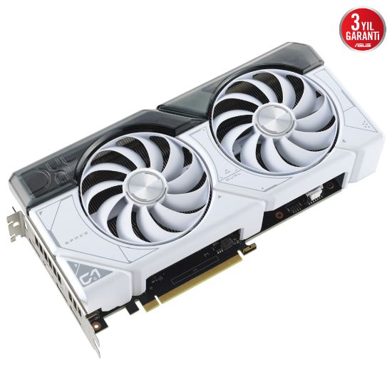 ASUS DUAL-RTX4070S-O12G-WHITE GDDR6X HDMI 3XDP DLSS3 192BİT  resmi