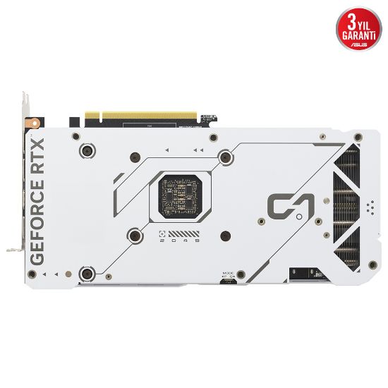 ASUS DUAL-RTX4070S-O12G-WHITE GDDR6X HDMI 3XDP DLSS3 192BİT  resmi