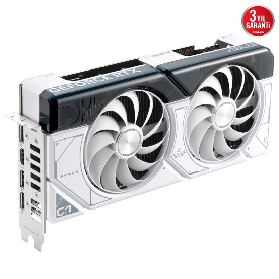 ASUS DUAL-RTX4070S-O12G-WHITE GDDR6X HDMI 3XDP DLSS3 192BİT  resmi