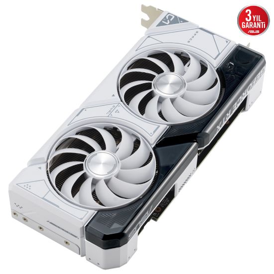 ASUS DUAL-RTX4070S-O12G-WHITE GDDR6X HDMI 3XDP DLSS3 192BİT  resmi