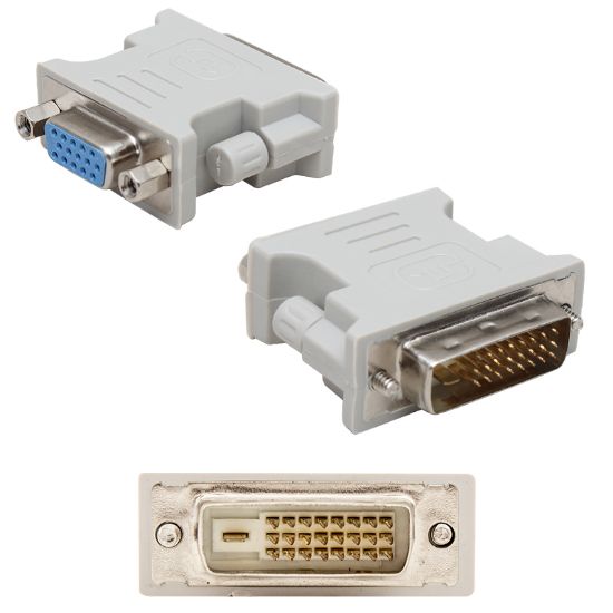 POWERMASTER DVI ERKEK VGA DİŞİ DVI 24+1 DVI TO VGA DÖNÜŞTÜRÜCÜ resmi