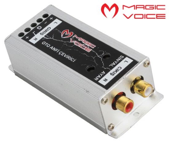 MAGICVOICE MV-279 METAL KASA OTO ANFİ ÇEVİRİCİ resmi