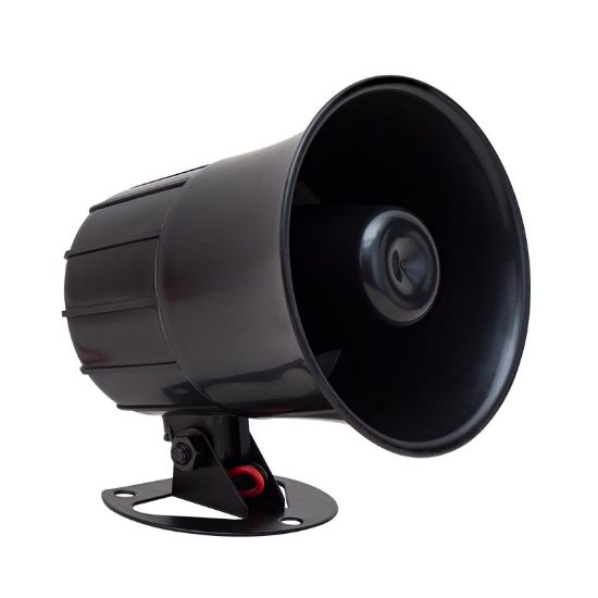 MAGICVOICE MV-30600 12 VOLT TEK SESLİ SİREN HORN HOPARLÖR resmi