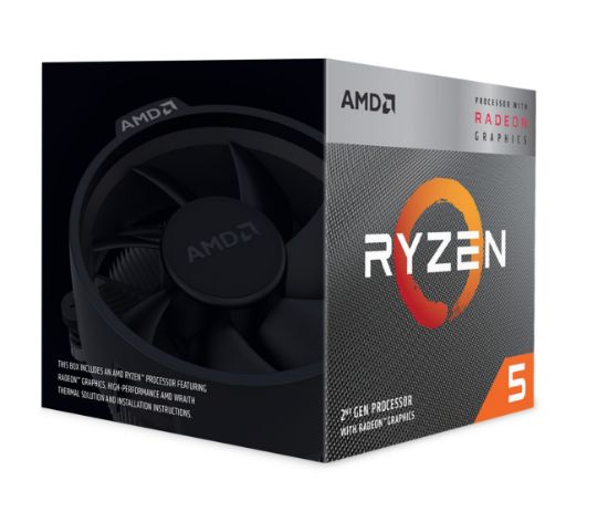 AMD RYZEN 5 3400G 3.70GHZ 6MB AM4 FANLI  resmi