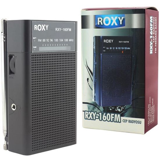 ROXY RXY-160FM CEP TİPİ MİNİ ANALOG RADYO resmi